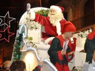 Santa Claus llega a Sants este domingo
