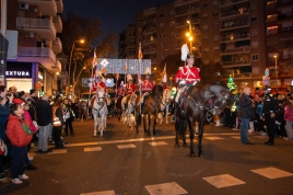 24a Cabalgata de Navidad de Barcelona de Papa Noel