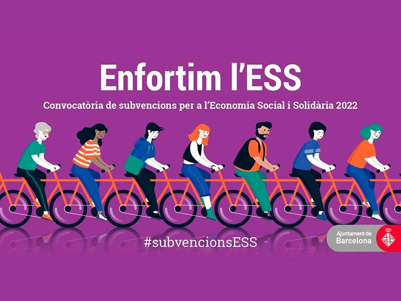 El Ayuntamiento de Barcelona convoca la nueva edición del Fortalece la Economía Social y Solidaria, con una partida de 900.000 €