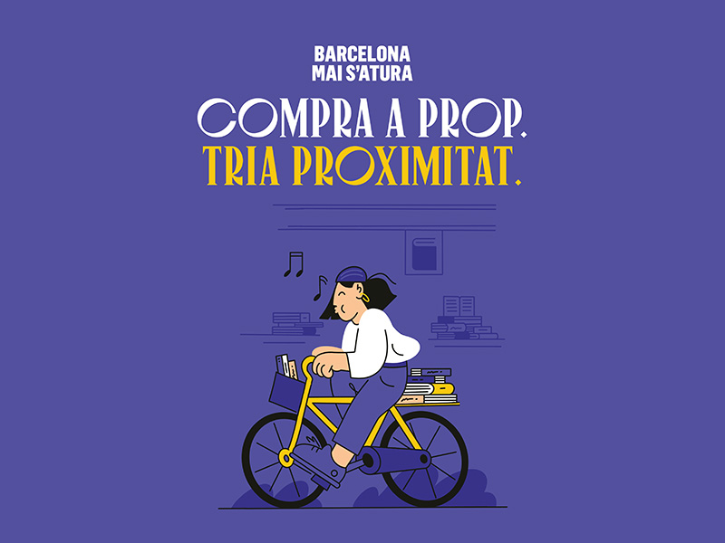 Es presenta 'Compra a prop', la nueva campaña para promocionar el comercio de Barcelona