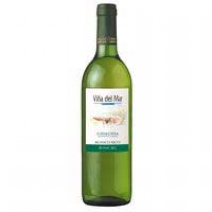 Vino blanco D.O. Catalunya VIÑA del MAR, botella 75 cl